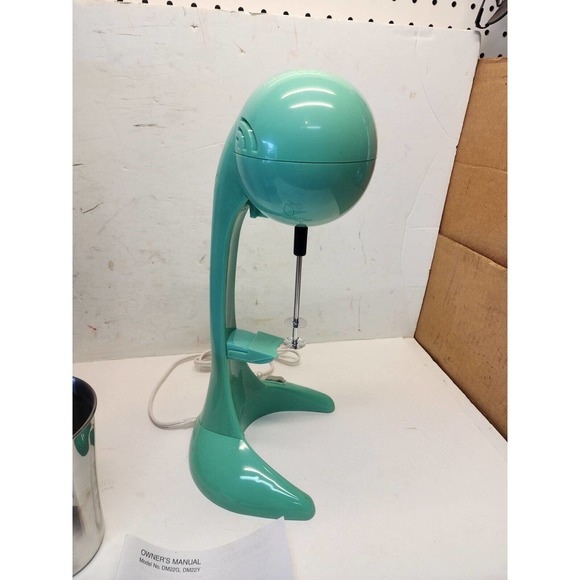 Salton Diner Malt Mixer Shake mixer DM22g With 2 Serving Cups NOS in box - Picture 8 of 12